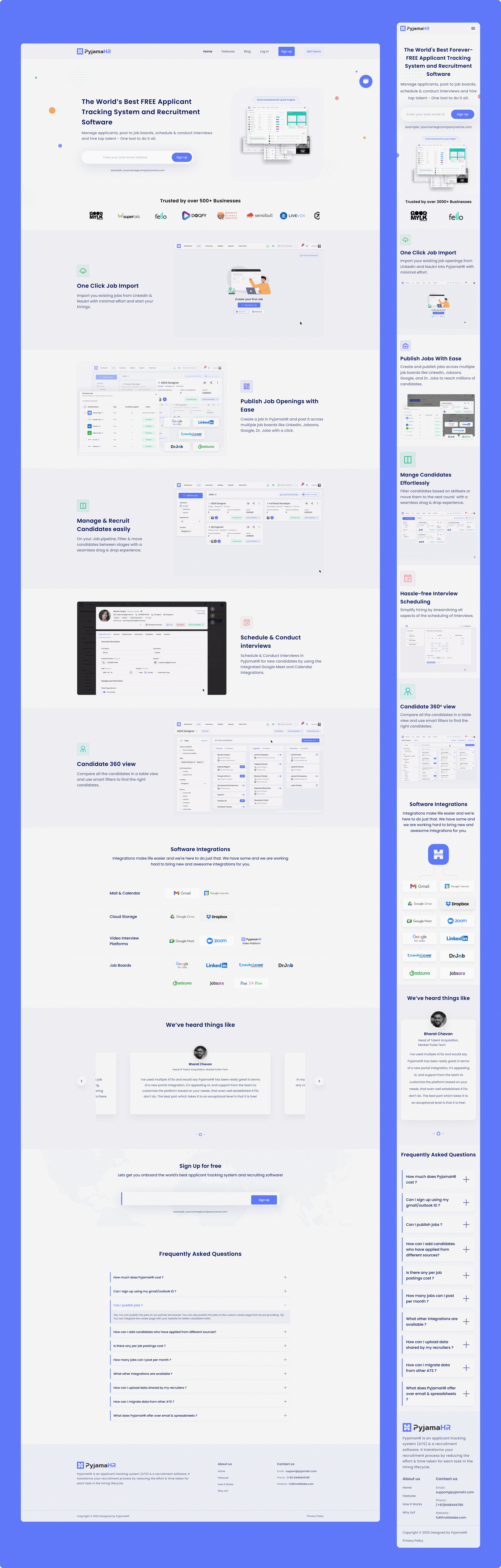 PyjamaHR website